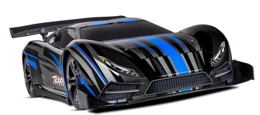 TRX64077-3BLUEX X0-1 blau-X 1/7 4WD Onroad Supercar RTR Brushless, mit TSM